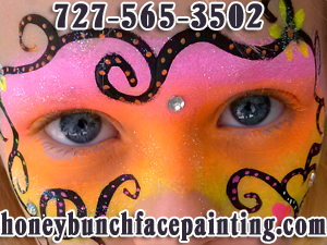 Face Painter face Painting TFlroida tampa St Petersburg