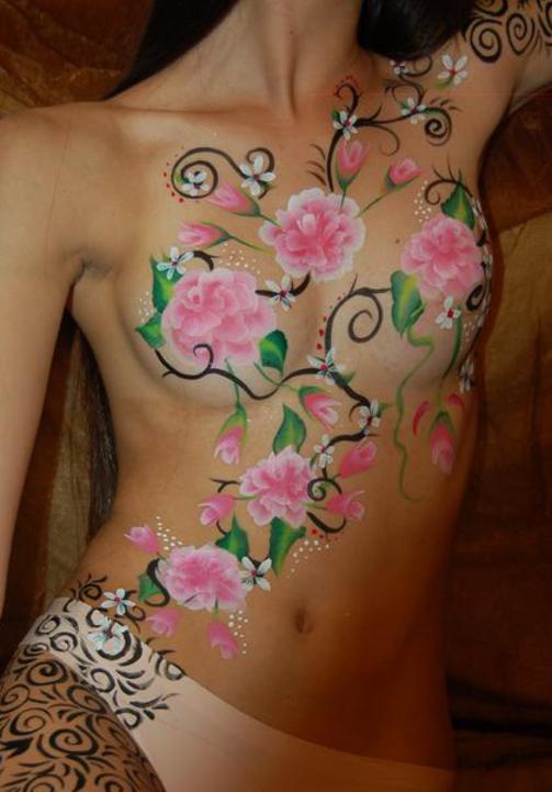 Contact a Florida Body Painter Body Painting Tampa Florida