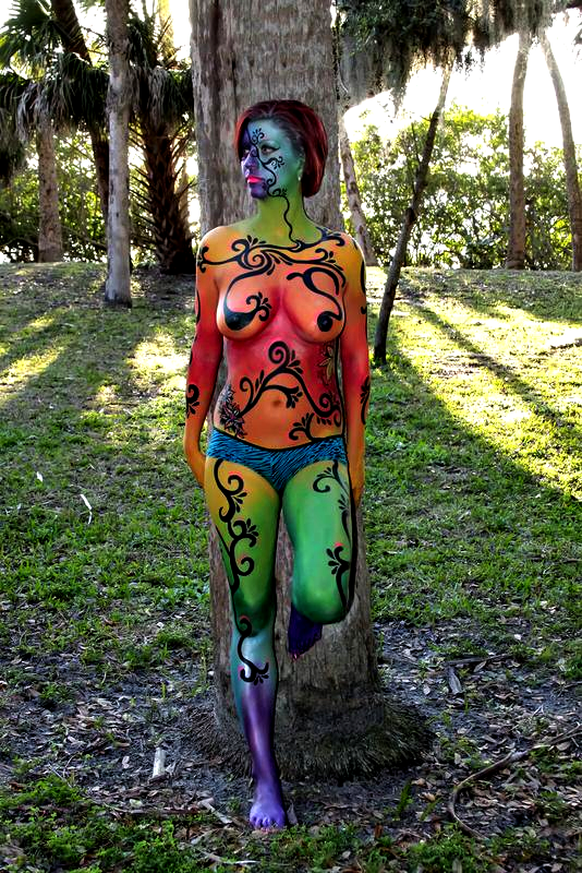 Body Painting Artwork Florida Saint Petersburg Tampa Clearwater