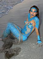 Florida Body Painter Body Painting in Tampa St Pete Clearwater Sarasota Mermaid Body Painting