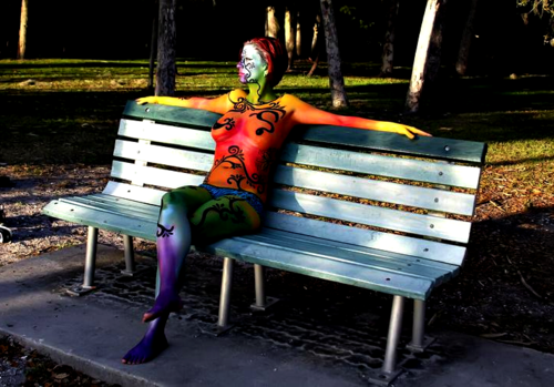 Body Painting Artwork Florida Saint Petersburg Tampa Clearwater