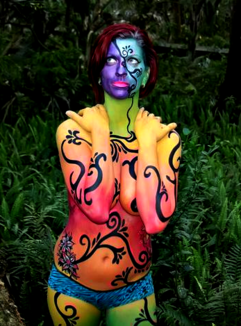 Body Painting Artwork Florida Saint Petersburg Tampa Clearwater